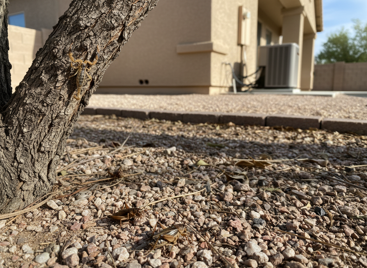 Crickets Are the Reason You Have Scorpions: How the Food Chain Works on a Desert Property