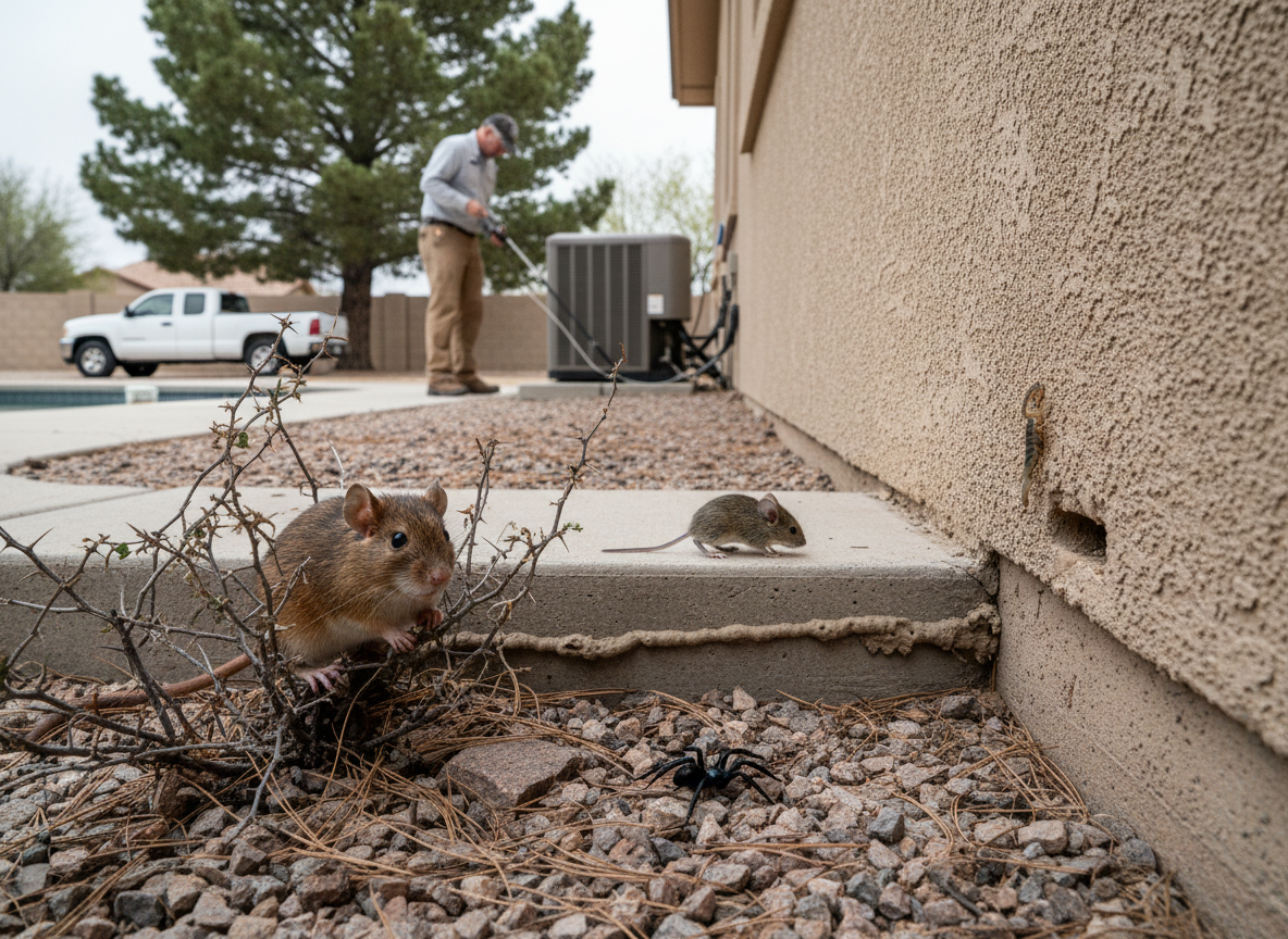 Pack Rats, Deer Mice and Kissing Bugs: What Changes About Pest Control Above 4,000 Feet in Arizona